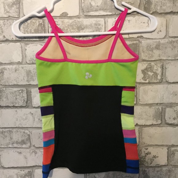 Triple Flip Girl's Lime Green Tank Top Size 4 - Picture 2 of 4